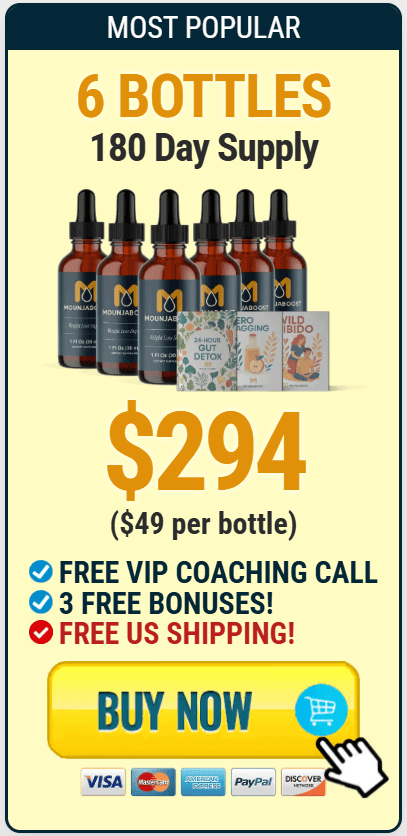 Mounjaboost 6 bottle